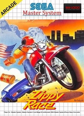 Cover Zippy Race for Master System II